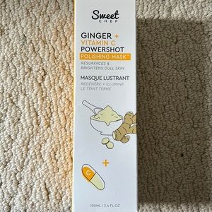 New in box Sweet Chef ginger and vitamin C polishing mask